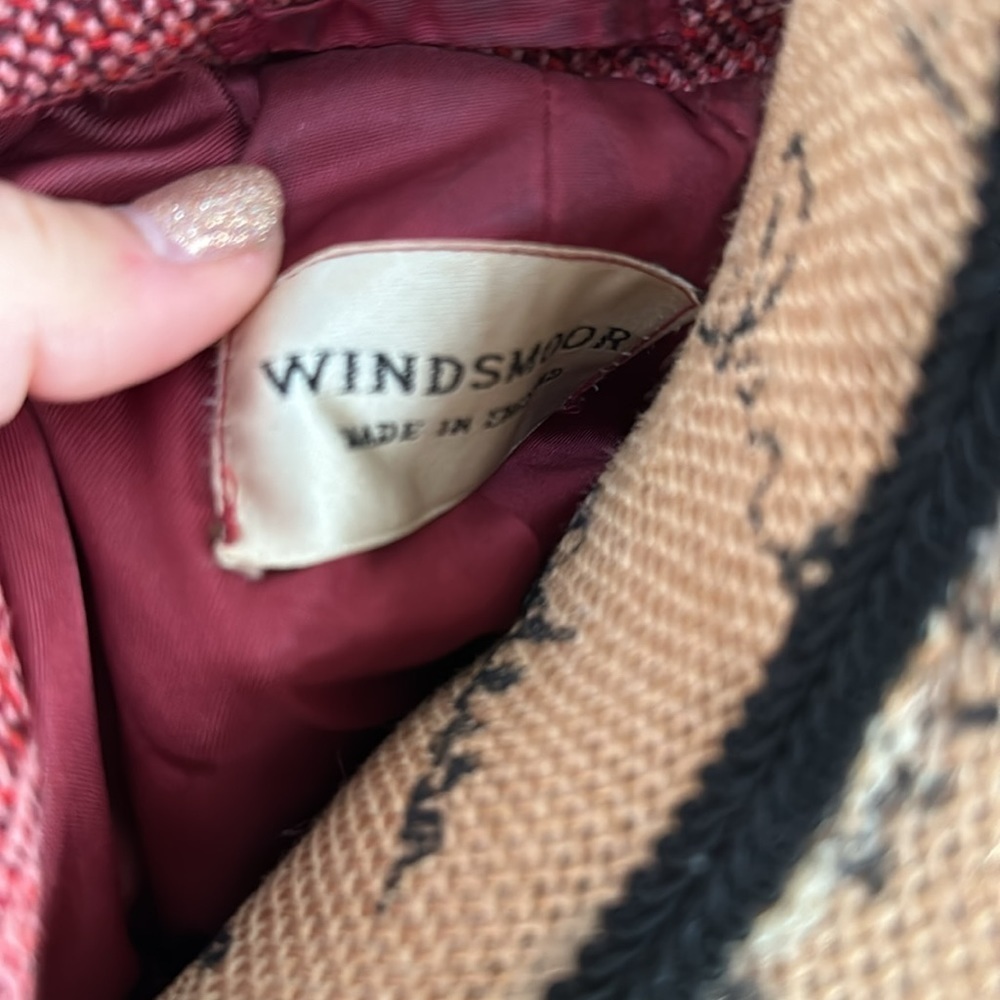 🌈🌈🌈  Vintage Windsmoor wool jacket blazer stunning lined small - Picture 9 of 10
